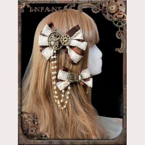 Gear Of Time Lolita Style Hair Clip by Infanta (IN005)